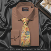 Impressionist Yellow Floral Necktie ネクタイ