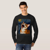Impressionistic  Cat Screaming Impressionism Cats  Tシャツ (正面フル)