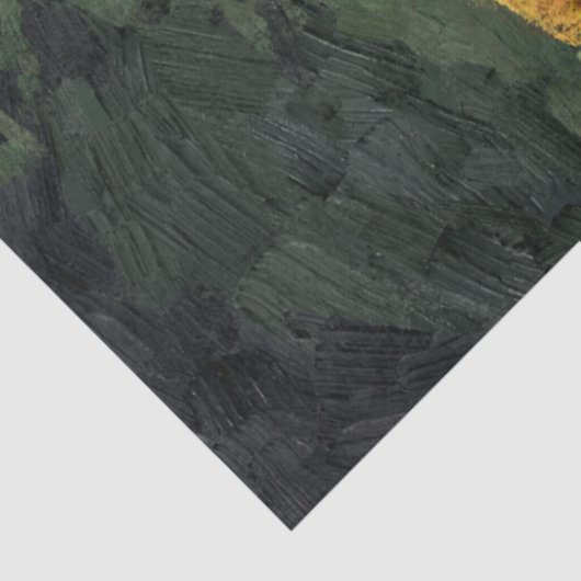 Impressionistic Lemons Hanging Branch Decoupage 薄葉紙 (詳細)