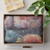 Impressionistic Santa Claus Christmas Decoupage 薄葉紙 (ギフト)