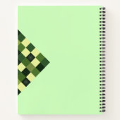 Impressive Green block - Back to School Notebook ノートブック (裏面)