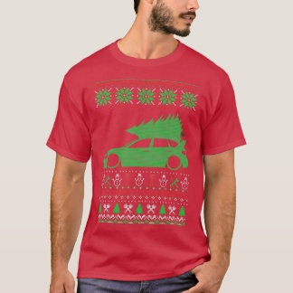 Impreza WRX STi MK3クリスマス醜いセーター Tシャツ