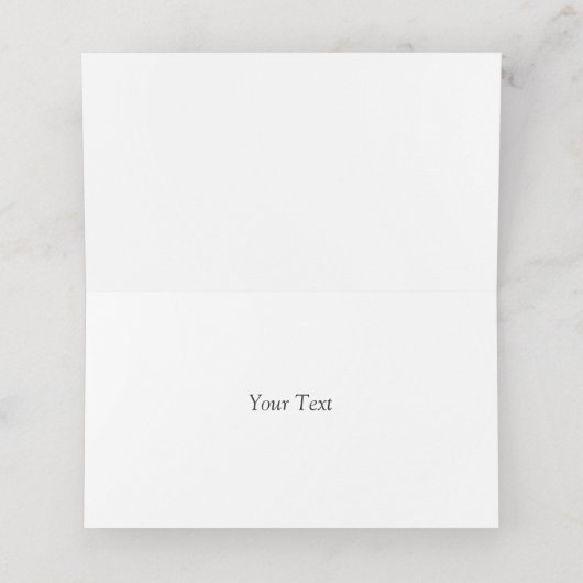 Imprimer vos conceptions en ligne en français プレイスカード (内部開封)