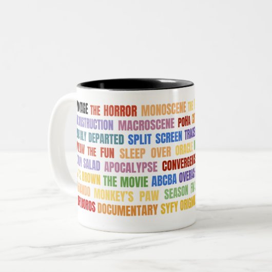 Improvはマグを形作ります ツートーンマグカップ (正面左)