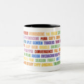 Improvはマグを形作ります ツートーンマグカップ (中央)