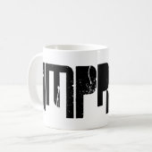 Improv! コーヒーマグカップ (正面左)