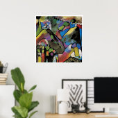 Improvisation 9, abstract art by Wassily Kandinsky ポスター (ホームオフィス)