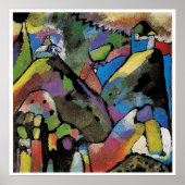 Improvisation 9, abstract art by Wassily Kandinsky ポスター (正面)