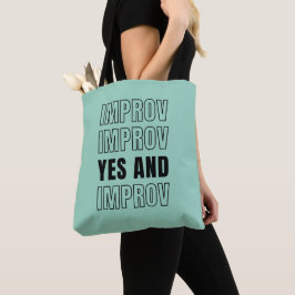 IMPROVYESと即興コメディー トートバッグ