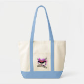 Impulse Tote : Act Now (light blue) トートバッグ (正面)