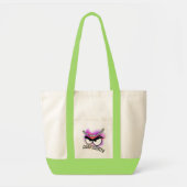 Impulse Tote : Act Now (lime) トートバッグ (正面)