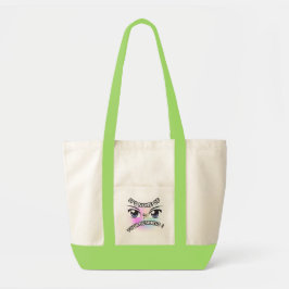 Impulse Tote : None of Yours (lime) トートバッグ