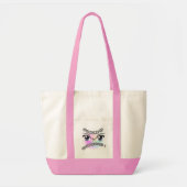 Impulse Tote : None of Yours (pink) トートバッグ (正面)