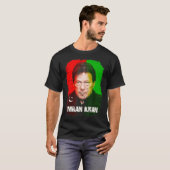 Imran Khan PTIパーティーパキスタン支援40th Tシャツ (正面フル)