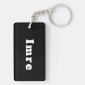 Imre キーホルダー (裏面)