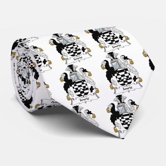 Imrieの家紋 ネクタイ (ロール)