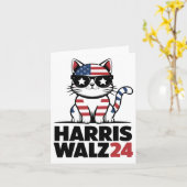 Im's Kamala 話 Harris President Comma La Ameri カード (黄色い花)