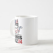 Im's Kamala 話 Harris President Comma La Ameri コーヒーマグカップ (正面左)