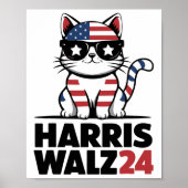 Im's Kamala 話 Harris President Comma La Ameri ポスター (正面)