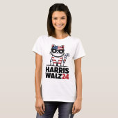 Im's Kamala 話 Harris President Comma La Ameri Tシャツ (正面フル)