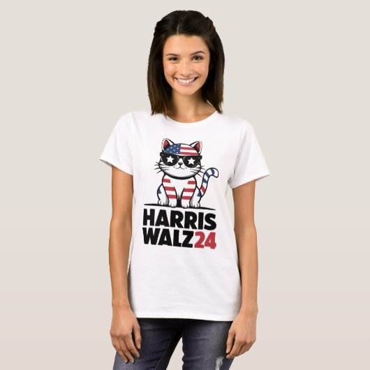 Im's Kamala 話 Harris President Comma La Ameri Tシャツ (正面フル)