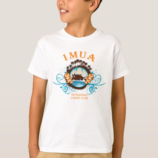 Imuaの舷外浮材付きのカヌークラブKeiki 2009年 Tシャツ (正面)