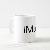 iMug コーヒーマグカップ (正面左)