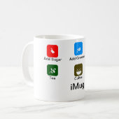 iMug コーヒーマグカップ (正面左)
