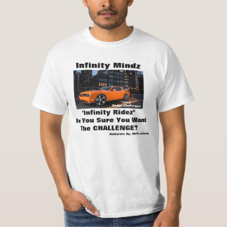 iMzの"挑戦者"の広告 Tシャツ