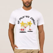 InおもしろいWe信頼レトログラフィック Tシャツ (正面)