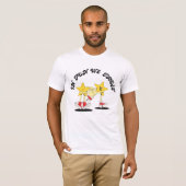 InおもしろいWe信頼レトログラフィック Tシャツ (正面フル)