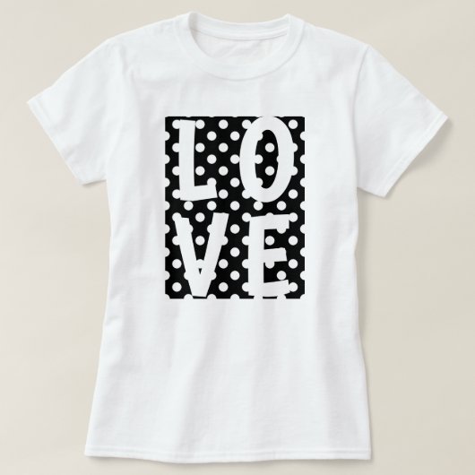 INかわいらし水玉模様コレクションTシャツ Tシャツ (デザイン正面)