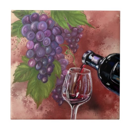 Inつる植物Veritas - Art Collection タイル (正面)