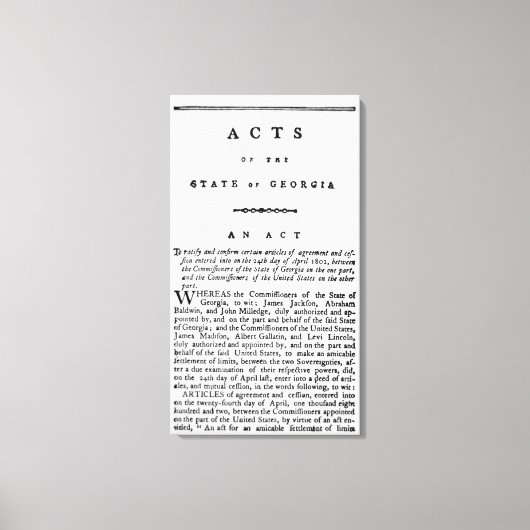 Inの強制削除を文書化する契約 キャンバスプリント (正面)