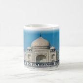 INインド – The Taj Mahal - コーヒーマグカップ (中央)