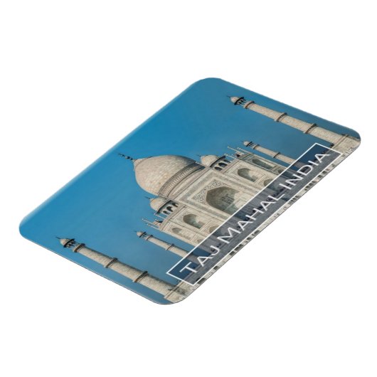 INインド – The Taj Mahal - マグネット (左側)