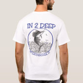 in2deepの魚釣りのチーム tシャツ (裏面)
