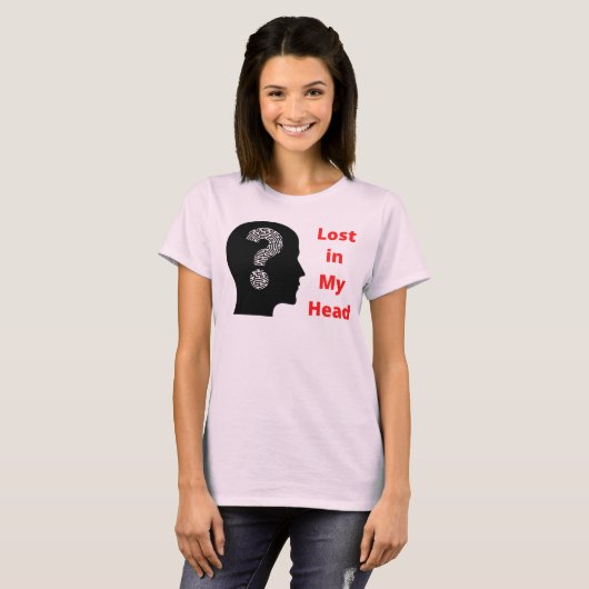 In 失った My Mind Women's Basic T-Shirt Tシャツ (正面フル)