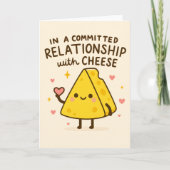 In a Committed Relationship with Cheese Lover シーズンカード (正面)