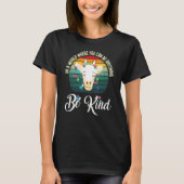 In A World Be Kind Cute Giraffe Autism Awareness Tシャツ (正面)