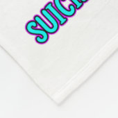 In A World Be Kind Elephant Suicide Prevention Awa フリースブランケット (角)