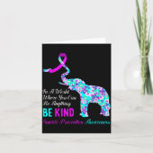 In A World Be Kind Suprt Suicide Prevention Awaren カード (正面)