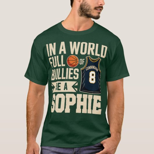 In a World Full of Bullies be a Sophie (1)-Photoro Tシャツ (正面)