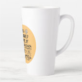 In a world full of princesses be a witch カフェラテマグ (右)