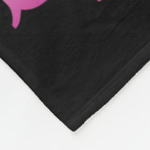 In A World Where You Can Be Anything Be Kind Breas フリースブランケット (角)