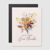 In All Things, 与え感謝してい – 秋のフローラ花束 (正面/裏面)