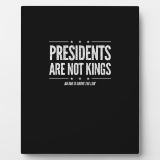 In America Presidents Are Not Kings Retro Classic フォトプラーク