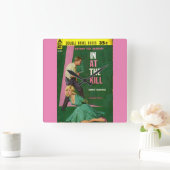 In At the Killパルプ小説カバー スクエア壁時計 (ホーム)