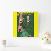 In At the Killパルプ小説カバー スクエア壁時計 (ホーム)