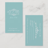 In Betweenモダンエレガント芸術的プロフェッショナル 予約カード (正面/裏面)